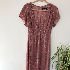 Reformation dress floral print size 2